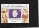 1988 Türkiye. Türkei Mi. Block 27**MNH 50. Todestag Von Kemal Atatürk - Ongebruikt