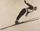 P 301 - PHOTO - BERGAMNN Remporte L'épreuve De Ski - Jeux Olympique - 1952 - Voir Descriptif - - Wintersport
