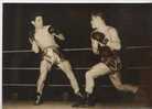 P 333 - PHOTO - BOXE -Salle WAGRAM Andre VALIGNAT Bat Largement Danté BINI -, Ect 1952 - Voir Résumé - - Other & Unclassified