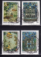 CITTÀ DEL VATICANO VATICAN VATIKAN 1990 DIOCESI PECHINO-NANCHINO BEIJING-NACHINI DIOCESE SERIE COMPLETA SET USATA USED - Used Stamps