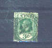 CEYLON -  1912 George V 3c  FU - Ceylon (...-1947)