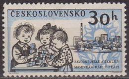 Jeux D'enfants - TCHECOSLOVAQUIE - Cubes - N° 1236  ** - 1962 - Unused Stamps