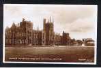 RB 642 - Real Photo Postcard Queen's University & War Memorial Belfast Northern Ireland - Antrim