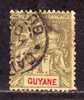 1892 Guyana  SC A1  49 - Oblitérés