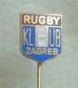RUGBY CLUB ZAGREB ( Croatie -  Email Pin ) * Sport Badge - Rugby