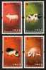 2007 HONG KONG Year Of The Pig  4V - Unused Stamps