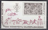 POLAND 1979 60th ANNIVERSARY POLISH OLYMPIC COMMITTEE MS NHM Basketball High Jump Horse Sking Pole Vault Swimming Sports - Nuovi