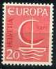 PIA - SVIZZERA  - 1966  : Europa  - (Yv 776-77) - Nuevos