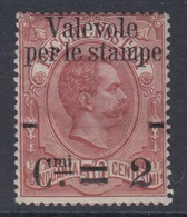 ITALIA - Sassone N.52 - Cat.140 Euro - LINGUELLATO  - MH* - Nuevos