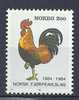 Noruega Norway 1984 Birds Oiseaux  Aves Poultry Bees MNH - Gallináceos & Faisanes