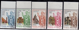 CITTÀ DEL VATICANO VATICAN VATIKAN 1991 I VIAGGI DEL PAPA NEL MONDO 1990 TRAVELS POPE SERIE COMPLETA FULL SET USATA USED - Used Stamps