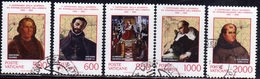 CITTÀ DEL VATICANO VATICAN VATIKAN 1992 SCOPERTA ED EVANGELIZZAZIONE AMERICA DISCOVERY EVANGELIZATION SERIE SET USATA - Used Stamps