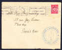 Lettre FM N°12  Cachet Maisons Lafitte1958 - Militärische Franchisemarken