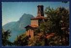 Lugano-Castagnola - La Chiesa E Il Monte San Salvatore - Ticino - Agno