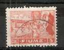 1919 FIUME USATO ALLEGORIE E VEDUTE 3 COR - RR7544 - Fiume