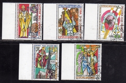 CITTÀ DEL VATICANO VATICAN VATIKAN 1999 I VIAGGI DEL PAPA NEL MONDO 1998 POPE TRAVELS SERIE COMPLETA FULL SET USATA USED - Used Stamps