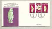 Cayman - Busta FDC Con Serie Completa: 25° Anniversario Dell´incoronazione Della Regina Elisabetta II° - Cayman Islands