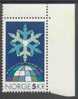 Norway Norge Norwegen 1990 Mi 1037 ** Snow Crystal - Emblem - Winter Cities Events - Tromsø - Neufs