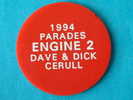 1994 PARADES ENGINE 2 DAVE & DICK CERULL / MILW., WI 53201 (Collector Of Fire ..!) (  For Details, Please See Photo ) ! - Unclassified