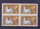 1955   N° 320    BLOC DE 4    NEUFS**   CATALOGUE  ZUMSTEIN - Unused Stamps