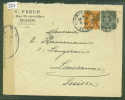 FRANCE - LETTRE CENSUREE  POUR LA SUISSE - VOIR IMAGE POUR LES DETAILS - Lettres & Documents