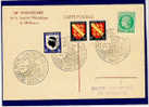 250 - MUSEE POSTAL LA POSTE EN ALSACE  -  Juin 1948 - - Andere & Zonder Classificatie