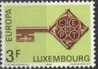 PIA - LUSSEMBURGO - 1968 : Europa  - (Yv  724-25) - Ongebruikt