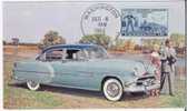 Etats Unis USA ( CM ) Yt 558 , Obl WASHINGTON 1952   , Pontiac , Vieille Voiture  ( Maximum Card ) - Maximumkaarten