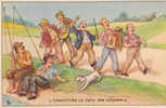 Delcampe - PECHE HUMOUR / CHANTONS LA PAIX DES CHAMPS       //  REF17656 - Angelsport