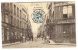 MAUBEUGE/ La Rue De MONS/ BELLE ANIMATION + COMMERCES / C 00 1386 - Maubeuge