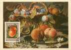 HONGRIE   CARTE MAXIMUM FRUITS BUDAPEST - Cartes-maximum (CM)