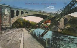 AK Wuppertal Elberfeld Sonnborner Brücke Color 1916 #15 - Wuppertal