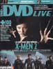 Dvd Live 10 Septembre 2003 Le Retour Des Héros X-Men 2 - Cinema