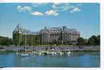 Lot 2 Postcards C.P.R. Empress Hotel, Harbor, Boats, Victoria B.C. To Port Clinton, Ohio - Victoria