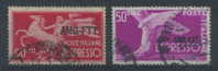 1950 - SASSONE N. 6-7 ESPRESSI COMPLETE SET USED - Poste Exprèsse