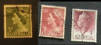 Australia 1953 1955-56 Queen Elizabeth - Used Stamps