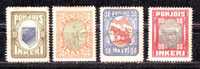 1920 Finland  North Ingemarland  Lot - Used Stamps