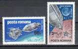 Romania 1969 / Apollo 9 - 10 - Unused Stamps