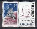 Romania 1969 / Apollo 11 With Label Collins - Nuevos