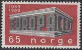 PIA  -  NORVEGIA  - 1969 : Europa  -  (Yv 538-39) - Unused Stamps