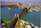 Australie - Sydney - New South Wales Aerial View Of Harbour Bridge, Opera House And City Center - Sydney