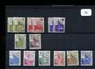 LOT DE TIMBRES TAXE NEUFS 14 VALEURS  DONT DOUBLES LOT 10 - 1960-.... Postfris