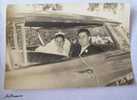 AUTOMOVIL NOVIOS - Voiture De Mariage - WEDDING CAR - BARCELONA 1966 - Gehandtekende Foto's