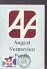 BELGIQUE CARTE MAXIMUM   NUM.YVERT  2585 ASSOCIATION AUGUSTE VERMEYLENFONDS - 1991-2000