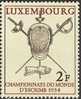 LM0089 Luxembourg 1954 Expo Map 1v MLH - Nuovi