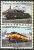 LM0154 Luxembourg 1966 The Train 2v MNH - Nuovi