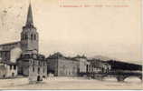 SAINT GIRONS - Le Clocher. Le Pont. Le Champ De Mars - Saint Girons