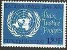 LM0187 Luxembourg 1970 The United Nations Is 25 Years 1v MNH - Nuevos