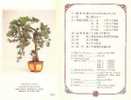 Folder Taiwan 1985 Potted Plant Stamps Bonsai Tree Flora - Ungebraucht