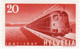 1947 Svizzera - Ferrovie Svizzere - Neufs